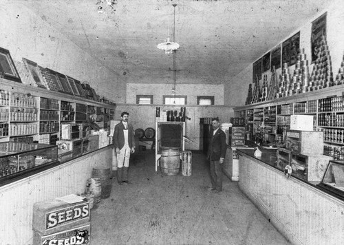 Interior of R. H. Seale Grocery. [graphic]