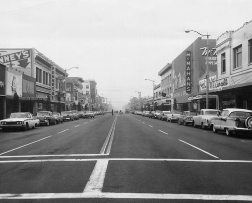 Lincoln Avenue (formerly Center Street) from Los Angeles Street (now Anaheim Blvd.) [graphic]