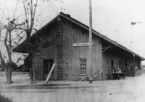 Southern Pacific Railroad Depot, West Anaheim [graphic]