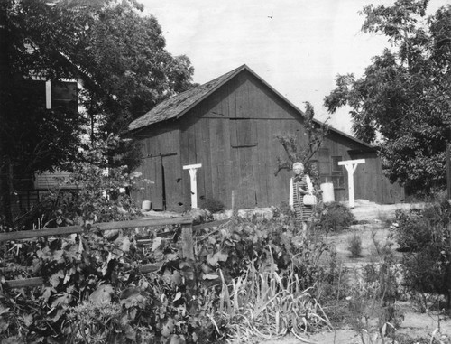 Charles and Rebecca Johnson House and Barn, Anaheim. [graphic]