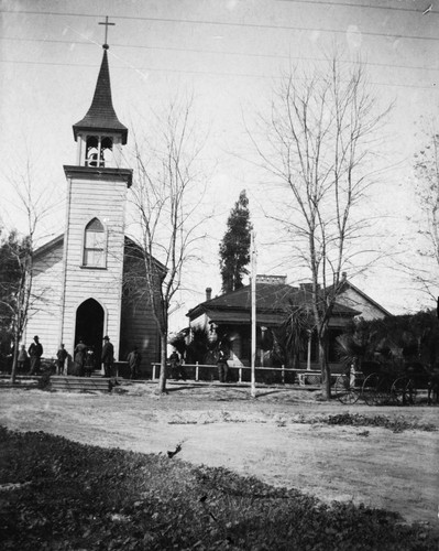 St. Boniface Catholic Church, Second Building [graphic]