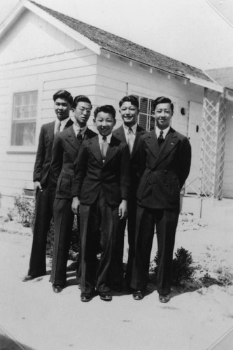 Japanese Free Methodist Church, Boys Youth Group, Anaheim [graphic]