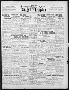 Daily Trojan, Vol. 18, No. 48, November 22, 1926