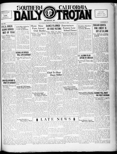 Southern California Daily Trojan, Vol. 21, No. 37, November 06, 1929