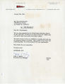 Letter from Frank Berman , New York (N.Y.) to Bruce Herschensohn, Los Angeles (Calif.), January 15, 1964