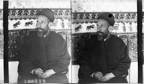 The Mufti - the religious head of the Horam, Palestine