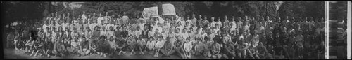 Group portrait of summer camp teachers