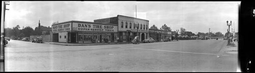 Dan's Tire Shop on Santa Clara and South Montgomery Street in San Jose, California