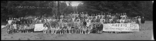 Attendees for the 1962 Monte Toyon II Camp