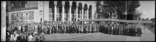 Group portrait of the attendees of the 1961 California State Grange Convention in Sacramento