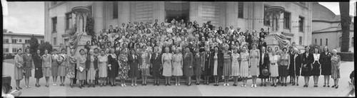 Group portrait of the attendees of the 58th Grand Parlor of the Native Daughters of the Golden West