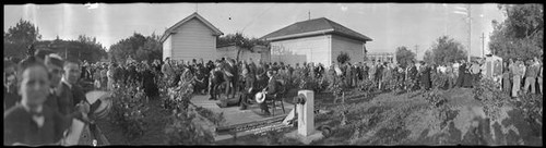 Groundbreaking ceremony for Santa Clara University Observatory