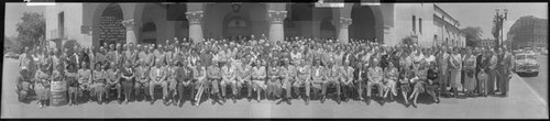 Group portrait of the attendees of the 28th Conference of the California Chapter #4 of the National Association of Postmasters of the United States