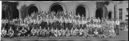 Class Portrait at Woodrow Wilson Junior High School