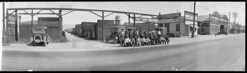 Portrait of employees at the Southern Lumber Company