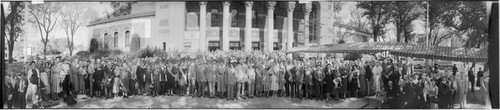 Group portrait of the attendees of the 83rd annual session of the California State Grange