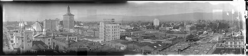 Panoramic view of San Jose from City Hall looking North to East