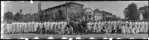 Portrait of Employees at the Temple Laundry Company