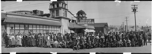 Employees at Anderson-Barngrover Manufacturing Company