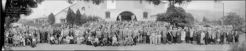 Group portrait of the attendees of the October 1952 California State Grange Convention