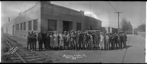 Portrait of Employees at the Muirson Label Company