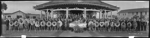 Japanese funeral at the Buddhist Church of San Jose