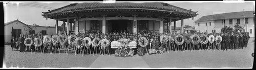 Japanese funeral at the Buddhist Church of San Jose