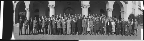 Group portrait of attendees at the Convention for the Western Council of Cannery Unions