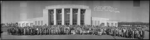 Group portrait of the attendees of the 81st Convention of the California State Grange