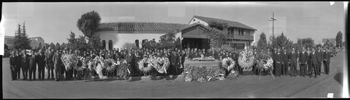 Japanese funeral in Mountain View