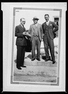 Kodak print, Mr. Evans, Dr. Locke Shoe Co., Southern California, 1935