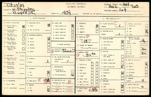 WPA household census for 439 WEST 64TH STREET, Los Angeles County