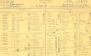 WPA household census for 2700 MALABAR, Los Angeles