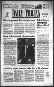 Daily Trojan, Vol. 136, No. 64, April 28, 1999