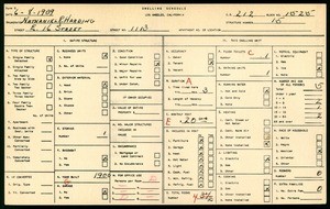 WPA household census for 1113 EAST 16TH STREET, Los Angeles