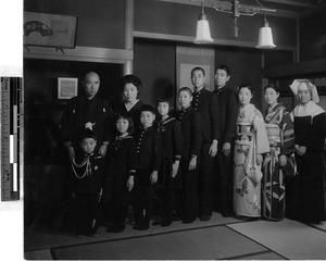 Mr. and Mrs. J. O. Yoshizawa and family, Tokyo, Japan, December 28, 1940