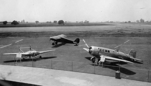 Northrop planes, Burbank