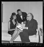 Leslie Uggams and Ricardo Montalban, Los Angeles, 1965