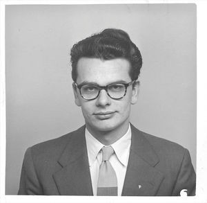 Poul Erik Randrup (1931-2011). BM 1957. Employment at various hospitals in Denmark, 1957-59. Co