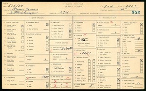 WPA household census for 2715 MICHIGAN, Los Angeles