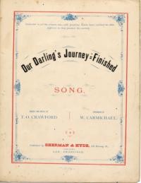 Our darling's journey, finished : song / words and music by T. O. Crawford ; arranged by W. Carmichael