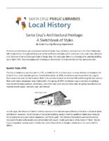 Santa Cruz's Architectural Heritage: A Sketchbook of Styles
