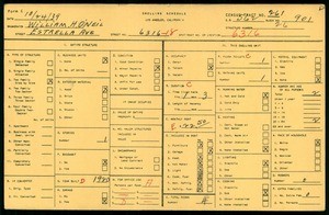 WPA household census for 6318 ESTRALLA AVE, Los Angeles County