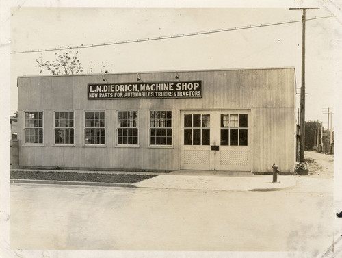 L. N. Diedrich Machine Shop