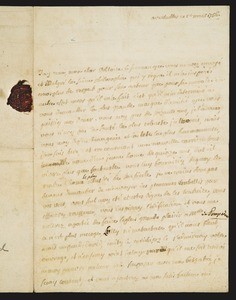 La Vallière, letter, 1756 Mar. 1, to Voltaire