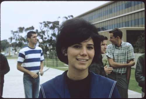 The first watermelon drop queen, Elizabeth Heller