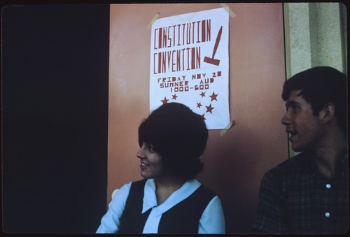 Students at UCSD's Constitutional Convention