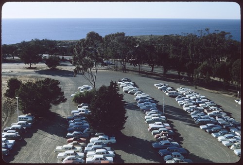 Urey Hall parking lot