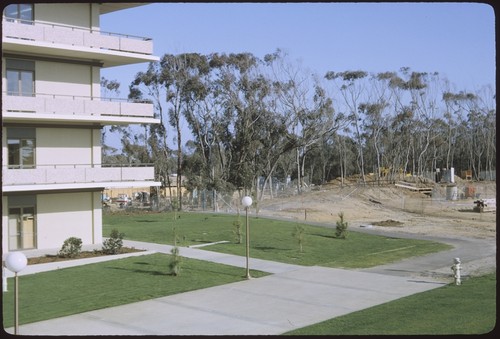 Mayer Hall, looking southeast