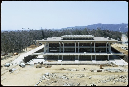 Galbraith Hall building under construction